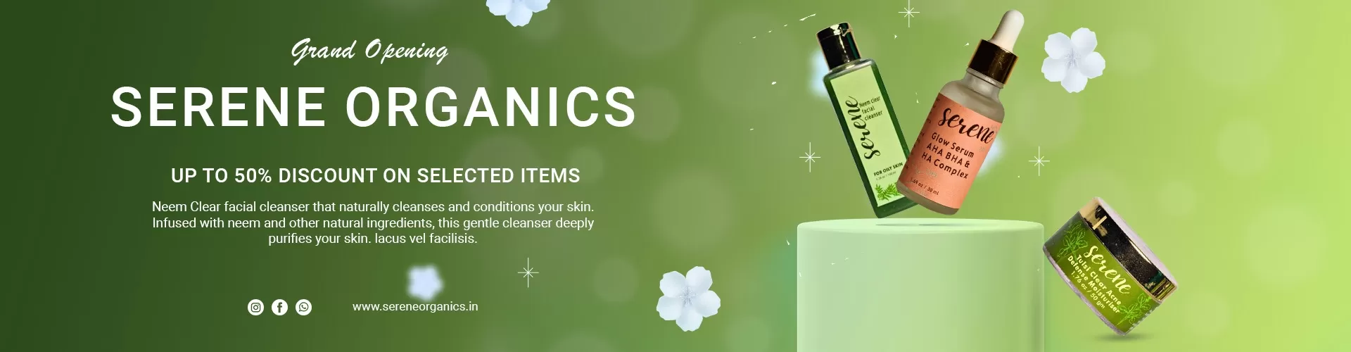 Sunscreen Banner